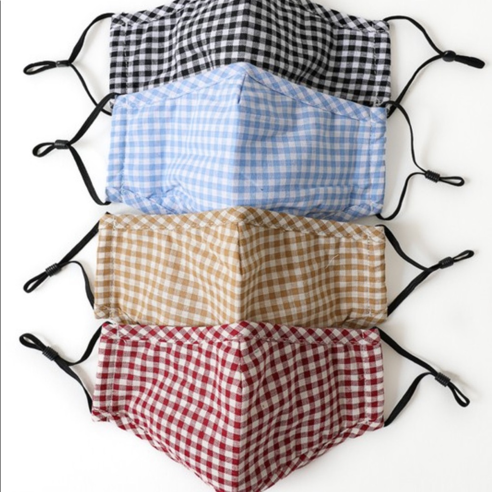 REUSABLE FACE MASK WITH FILTER POCKET AND NOSE AD - Picture 4 of 6